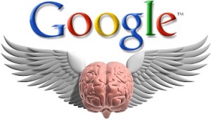 google brain, google logo